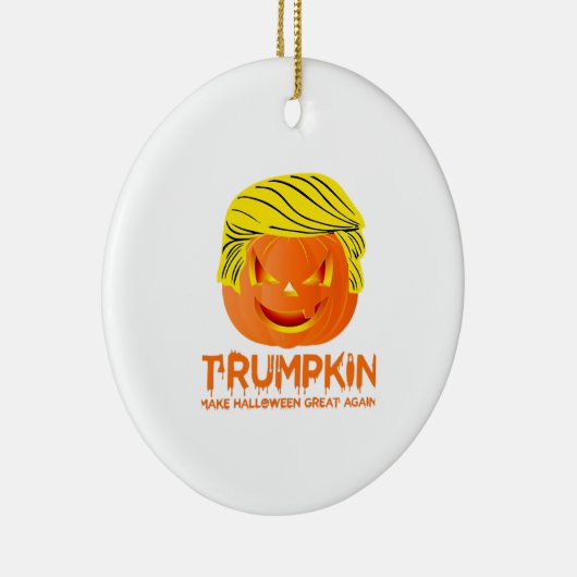 Trumpkin, ben je bang? Classic Keramisch Ornament (Rechts)