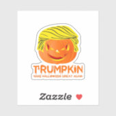 Trumpkin, ben je bang? Classic Sticker (Vel)