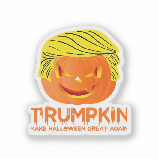 Trumpkin, ben je bang? Classic Sticker (Voorkant)