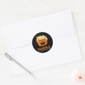 Trumpkin - Beste Halloween kostuum Tri-Blend Ronde Sticker (Envelop)