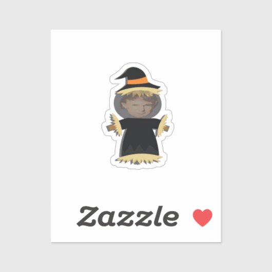 Trumpkin - Beste Halloweenkostuum Sticker (Vel)