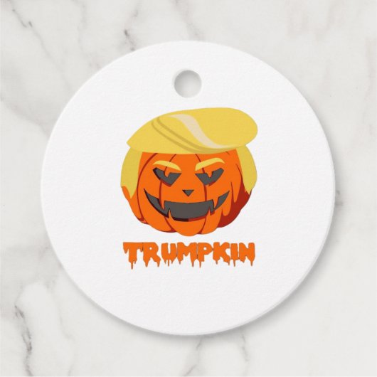 Trumpkin Classic – Basic Herfst Bedankjes Labels (Voorkant)