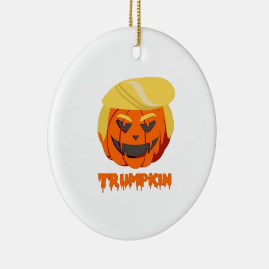 Trumpkin Classic – Basic Herfst Keramisch Ornament (Rechts)