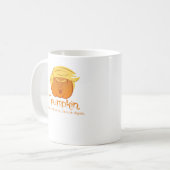 Trumpkin Classic & Funny Design voor Halloween Koffiemok (Voorkant links)