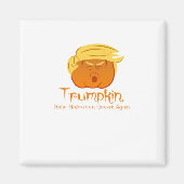 Trumpkin Classic & Funny Design voor Halloween Magneet (Voorkant)