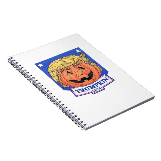 Trumpkin Classic - Grappige Halloween Quote Notitieboek (Rechterzijde)