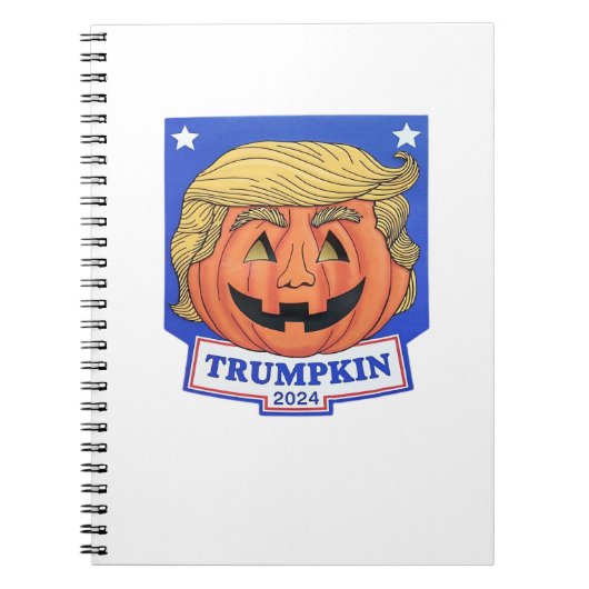 Trumpkin Classic - Grappige Halloween Quote Notitieboek (Voorkant)