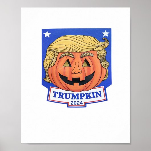Trumpkin Classic - Grappige Halloween Quote Poster (Voorkant)