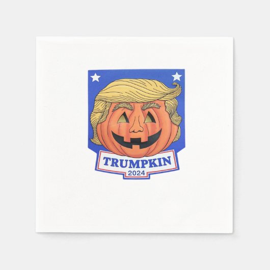 Trumpkin Classic - Grappige Halloween Quote Servet (Voorkant)