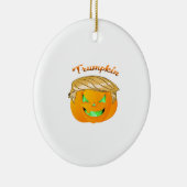 Trumpkin Classic – Luiaard in een MAGA-Pet Keramisch Ornament (Rechts)