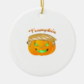 Trumpkin Classic – Luiaard in een MAGA-Pet Keramisch Ornament (Voorkant)