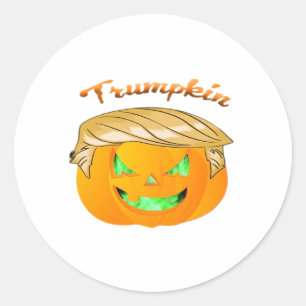 Trumpkin Classic – Luiaard in een MAGA-Pet Ronde Sticker