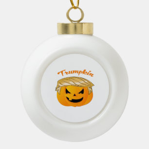 Trumpkin Classic - Politieke parodie Keramische Bal Ornament