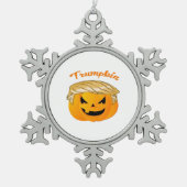 Trumpkin Classic - Politieke parodie Tin Sneeuwvlok Ornament (Voorkant)