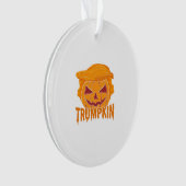 Trumpkin Classic – Pumpkin President Stijl Ornament (voorkant)