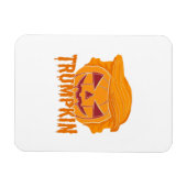 Trumpkin Classic – Pumpkin President Style Magneet (Horizontaal)