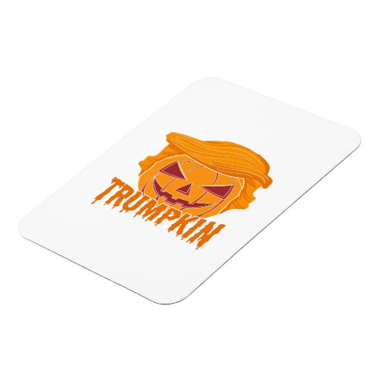 Trumpkin Classic – Pumpkin President Style Magneet (Linkerzijde)