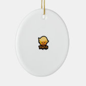 Trumpkin Classic – Retro kostuum slogan Keramisch Ornament (Rechts)