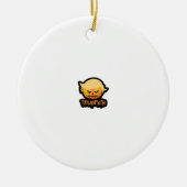 Trumpkin Classic – Retro kostuum slogan Keramisch Ornament (Voorkant)