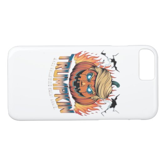Trumpkin Classic – Spooky Pumpkin Design Case-Mate iPhone Case (Achterkant (Horizontaal))
