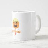 Trumpkin Classic voor Halloween Grote Koffiekop (Voorkant rechts)