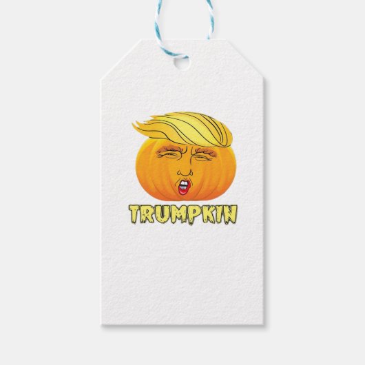 Trumpkin - Enge goede pompoen Cadeaulabel (Voorkant)