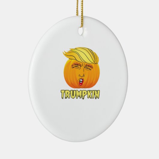 Trumpkin - Enge goede pompoen Keramisch Ornament (Rechts)