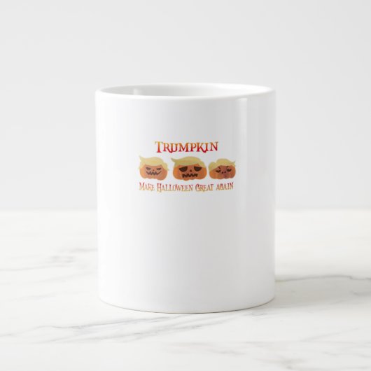 Trumpkin Funny Design Grote Koffiekop (Voorkant)