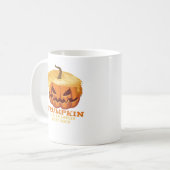 Trumpkin Funny Halloween Pumpkin - Klassiek Kostuu Koffiemok (Voorkant links)