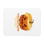 Trumpkin Funny Halloween Pumpkin - Klassiek Kostuu Magneet (Horizontaal)