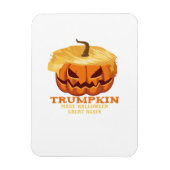 Trumpkin Funny Halloween Pumpkin - Klassiek Kostuu Magneet (Verticaal)