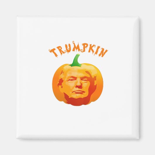 Trumpkin Funny Halloween – Spooky Parody Edition Magneet (Voorkant)