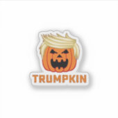 Trumpkin – Funny Parody Slogan Sticker (Voorkant)