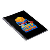 Trumpkin Funny Pumpkin Head Halloween Kostuumklass Notitieboek (Rechterzijde)