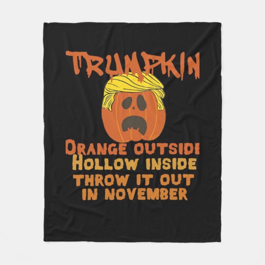 Trumpkin gooide klassieker uit november fleece deken (Voorkant)