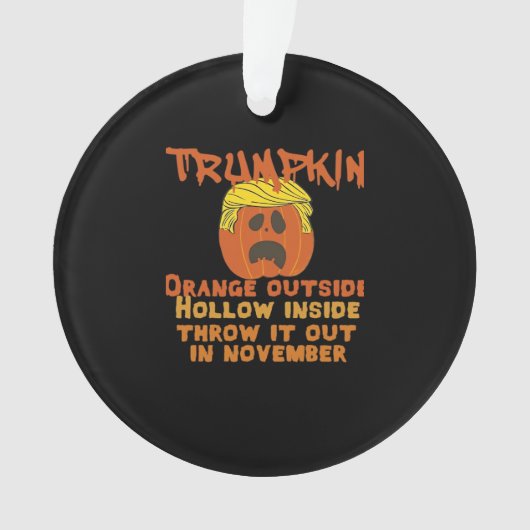 Trumpkin gooide klassieker uit november ornament (voorkant)