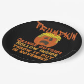 Trumpkin gooide klassieker uit november papieren bordje (Gekanteld)