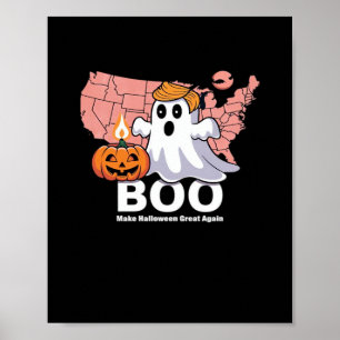 Trumpkin Grappig Halloween Boek - Pompoen Trumpkin Poster