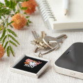 Trumpkin Grappig Halloween Boek - Pompoen Trumpkin Sleutelhanger (Zijkant)