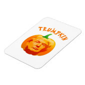 Trumpkin Grappig Halloween Kostuum - Retro MAGA St Magneet (Linkerzijde)