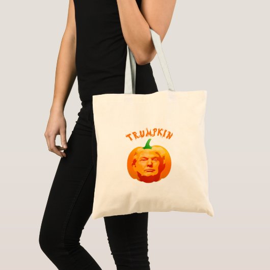 Trumpkin Grappig Halloween Kostuum - Retro MAGA St Tote Bag (Voorkant (product))