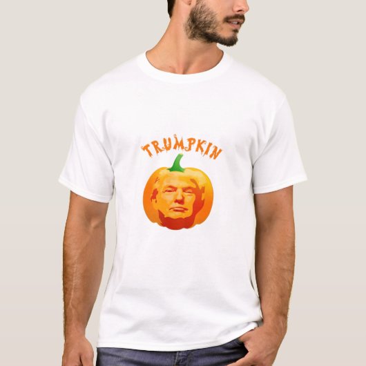 Trumpkin Grappig Halloween – Spooky Parody Edition T-shirt (Voorkant)