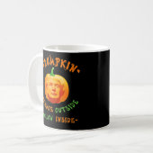 Trumpkin Grappige Halloween Classic Koffiemok (Voorkant links)