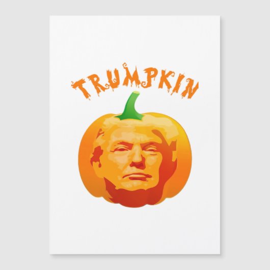 Trumpkin Grappige Halloween Kostuum – Retro MAGA S (Voorkant)