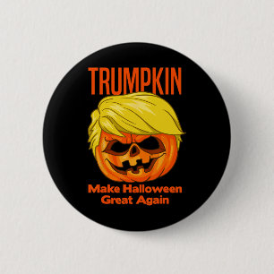 Trumpkin Grappige Halloween Pompoen Kostuum Ronde Button 5,7 Cm