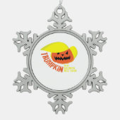 Trumpkin - Grappige Mash Tin Sneeuwvlok Ornament (Voorkant)