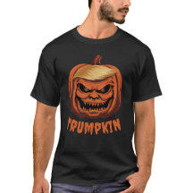 Trumpkin - Grinning Donald Trump Halloween Pompoen