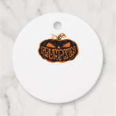Trumpkin Halloween Bedankjes Labels (Voorkant)