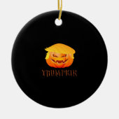Trumpkin Halloween Classic Keramisch Ornament (Voorkant)