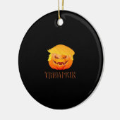 Trumpkin Halloween Classic Keramisch Ornament (Links)
